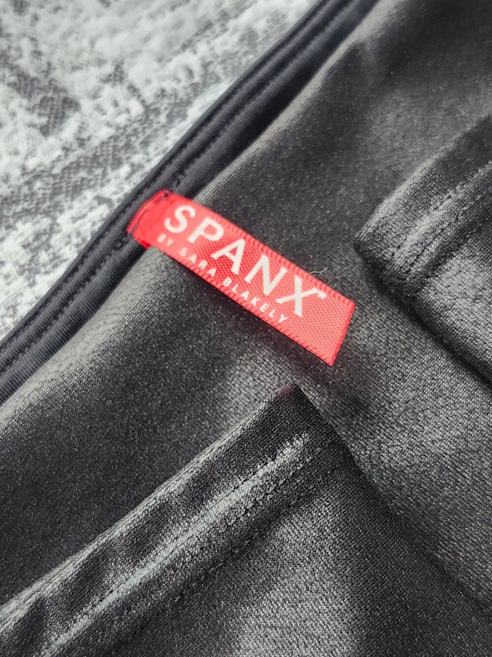 Spanx by Sara Blakely Black Slimming Shapewear Legging Tights